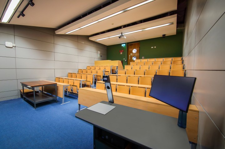 lecture hall in trinity college