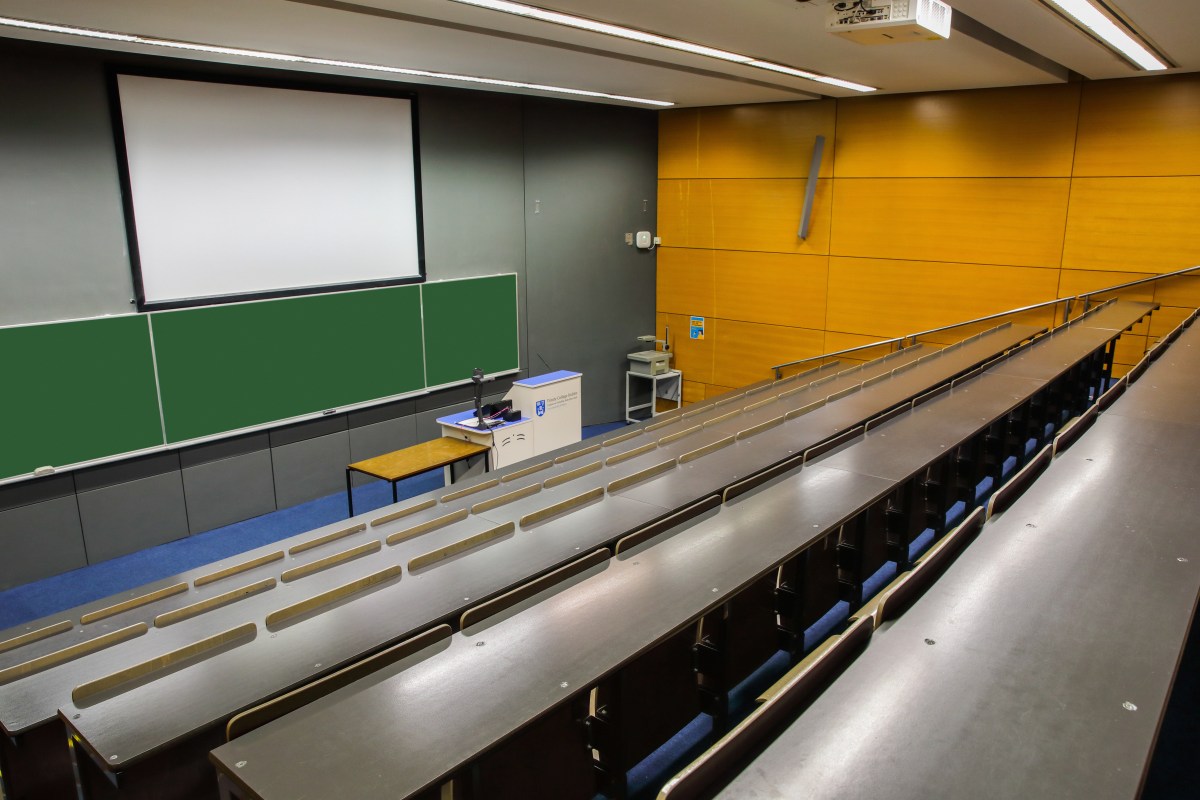 Lecture hall in trinity