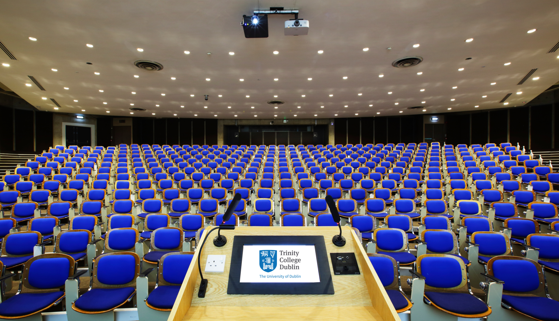seating in Burke Theatre