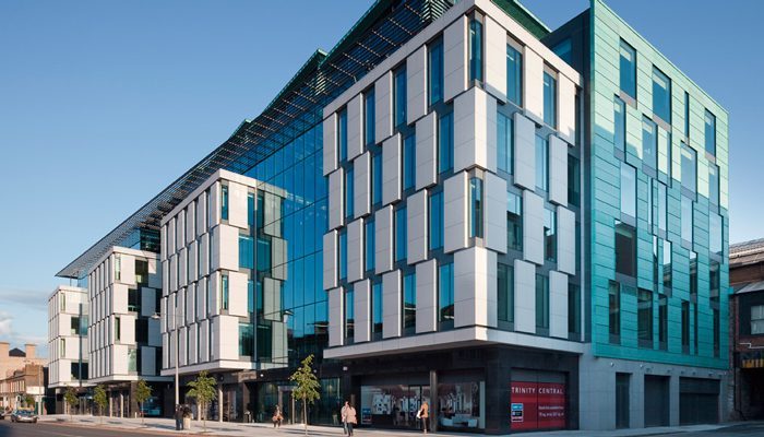 trinity biomedical sciences institute building front view