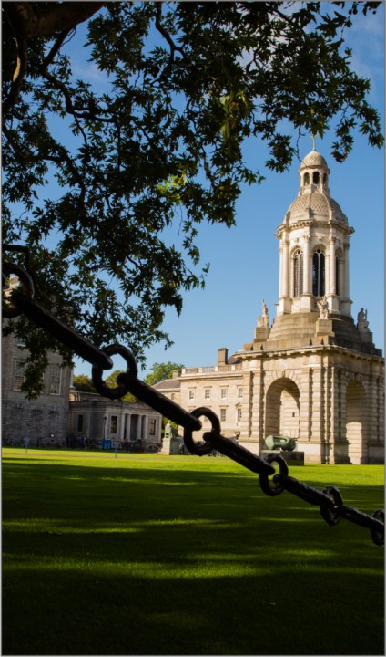 Photo of Trinity campus on a sunny day