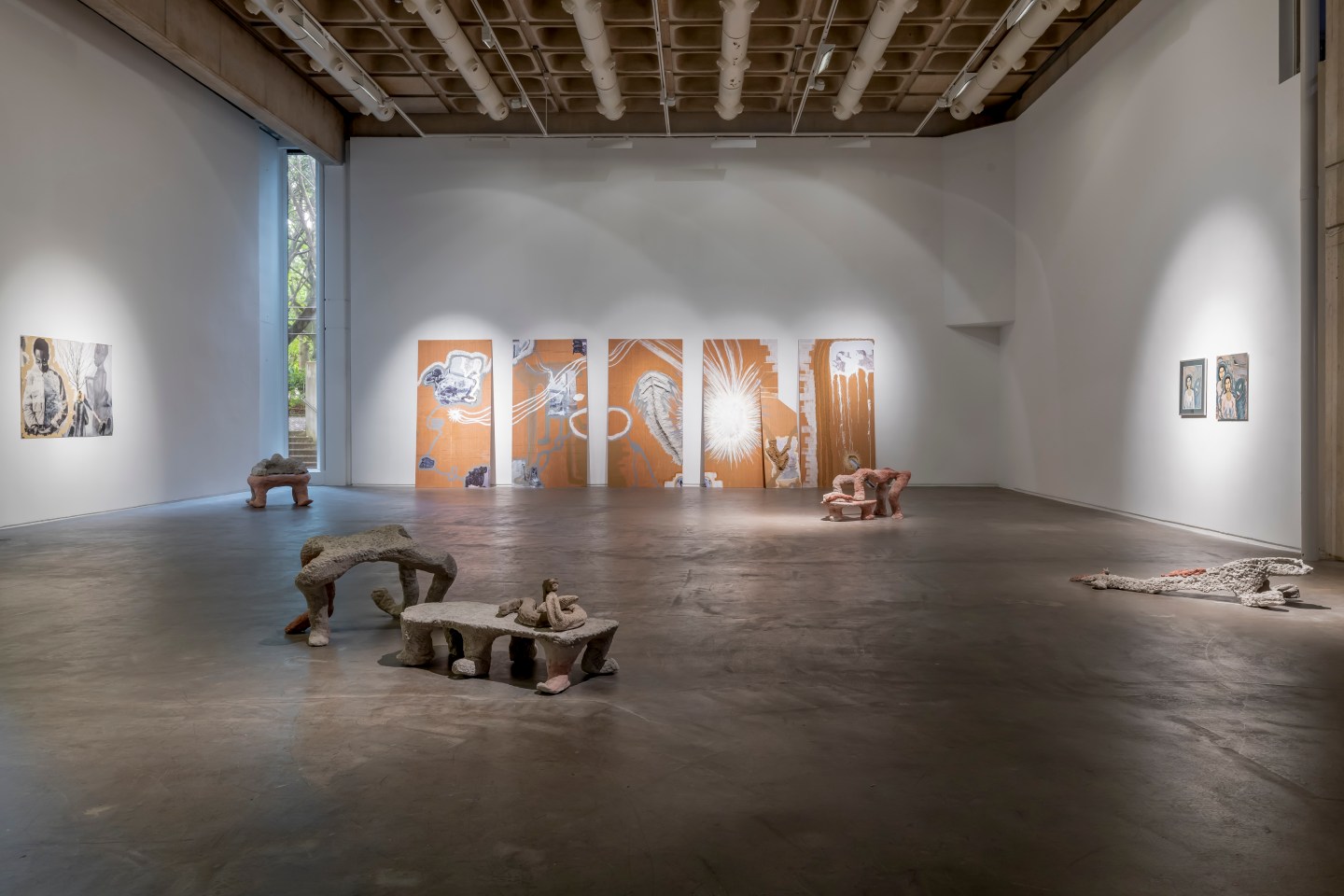 Family Lines display at Douglas Hyde Gallery