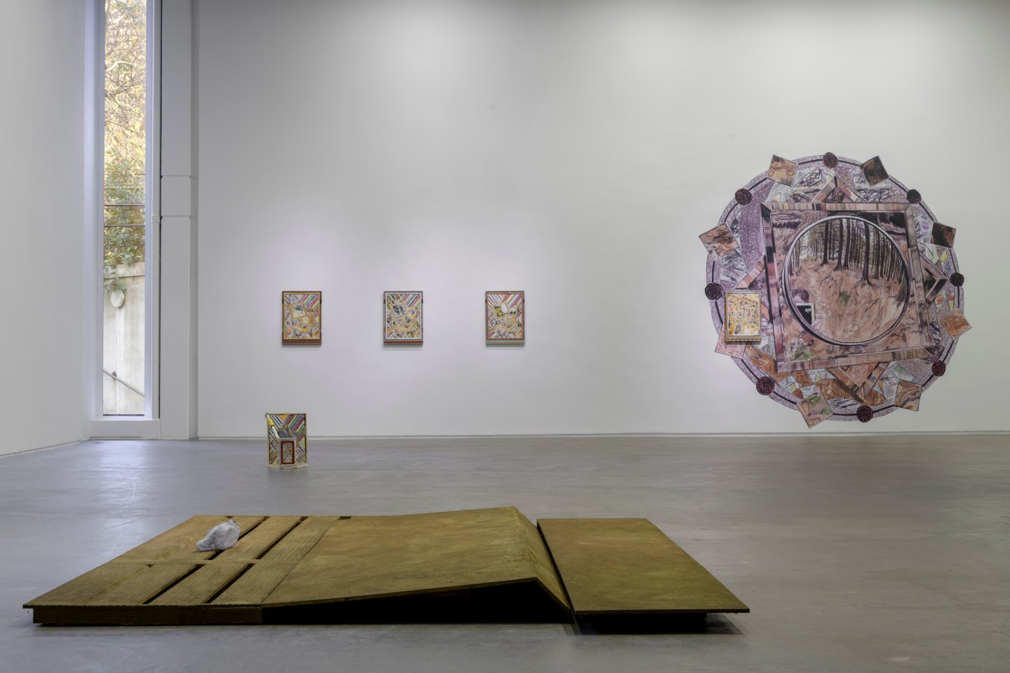 From here to there art display at Douglas Hyde Gallery