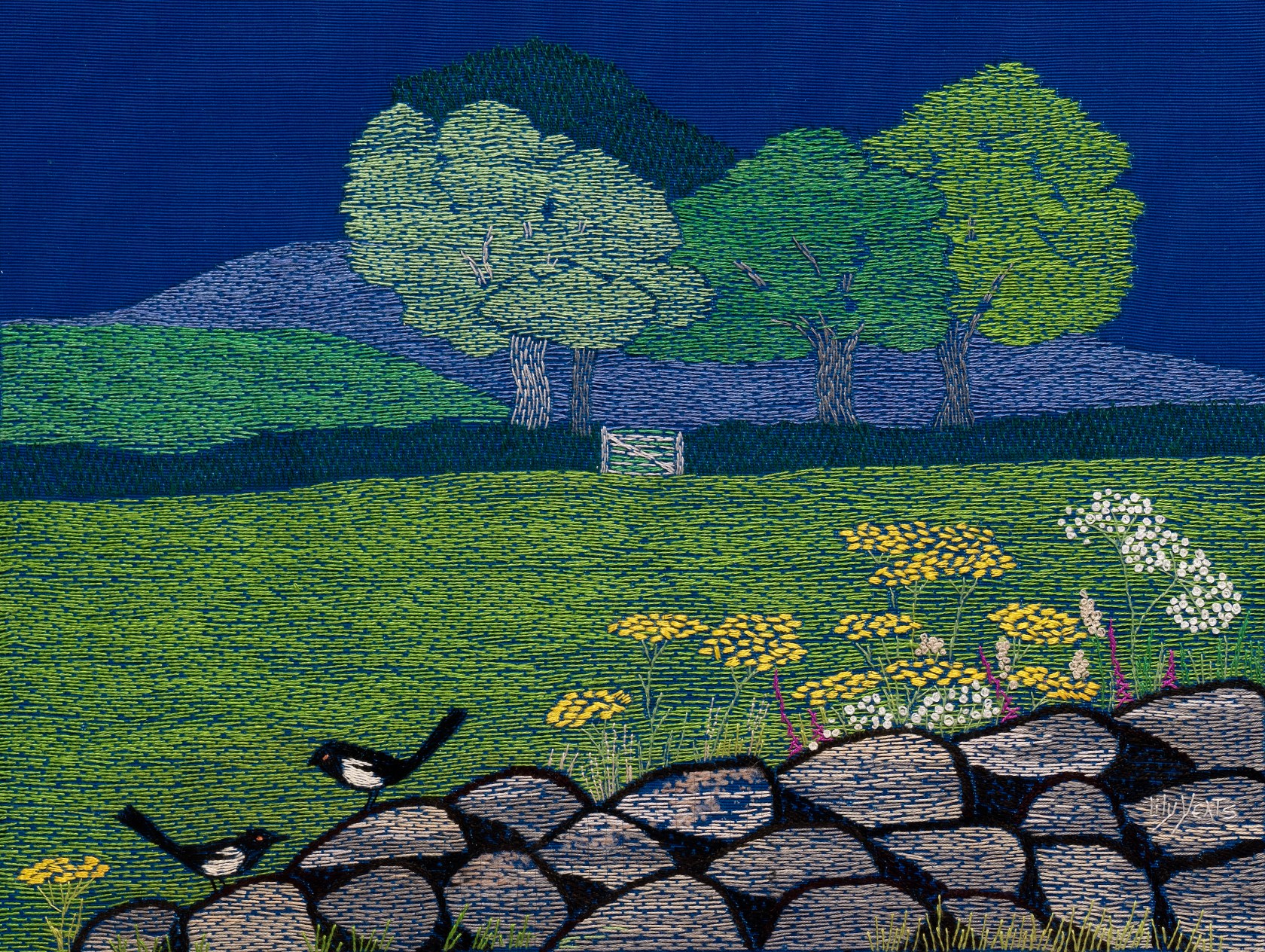 "The Stone Wall" by Susan 'Lily' Yeats