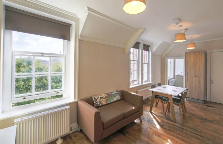 Image of inside the Heritage apartment on Trinity campus