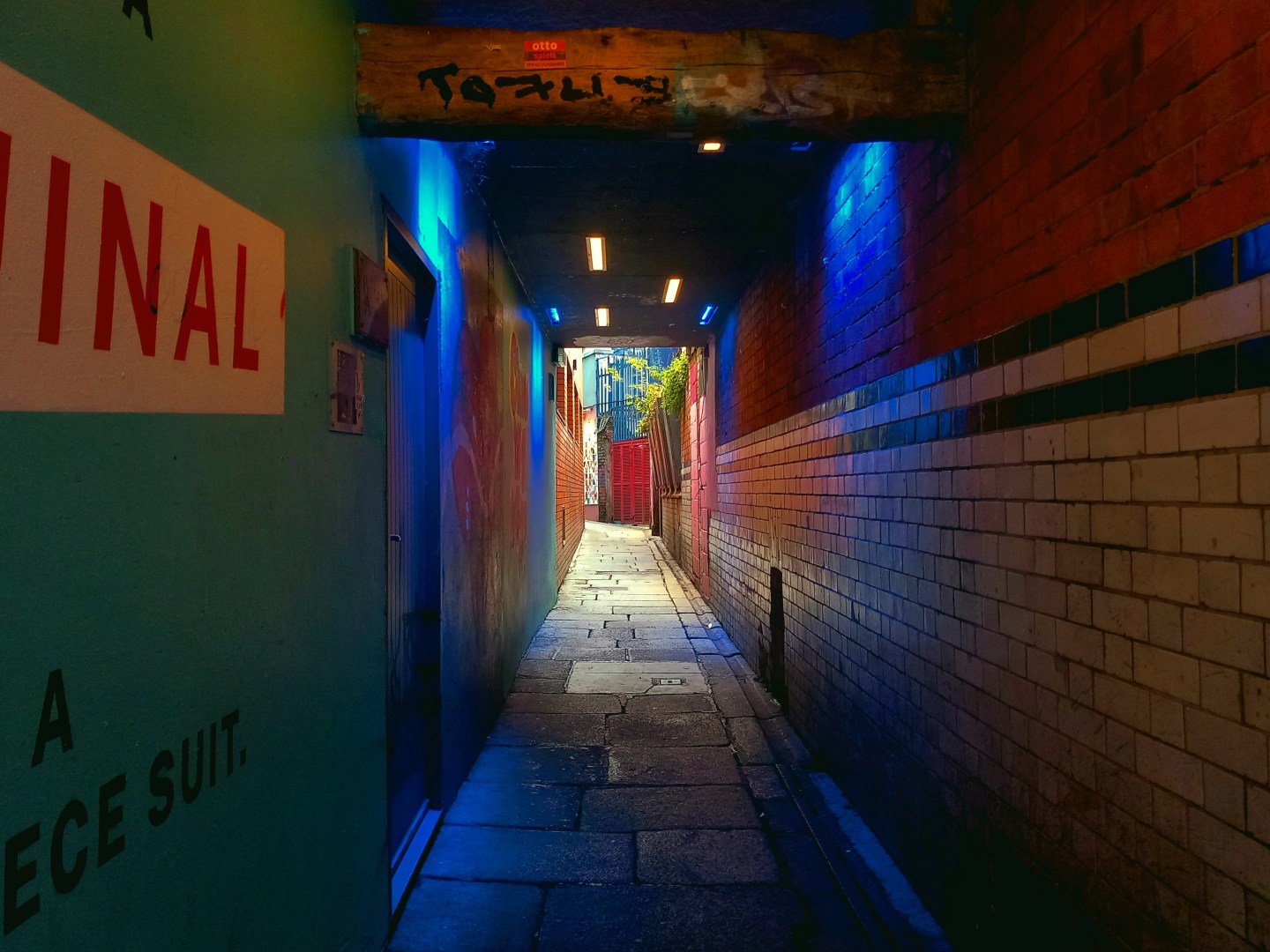 Street art along Love Lane, Dublin